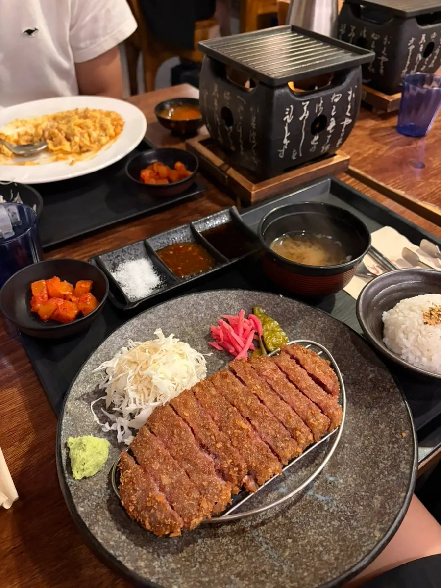 Gyukatsu and Kirin Ichiban 200