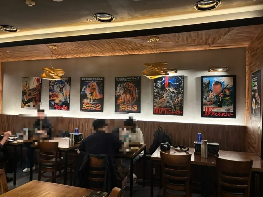 Spacious dining hall at Hurato Sikdang