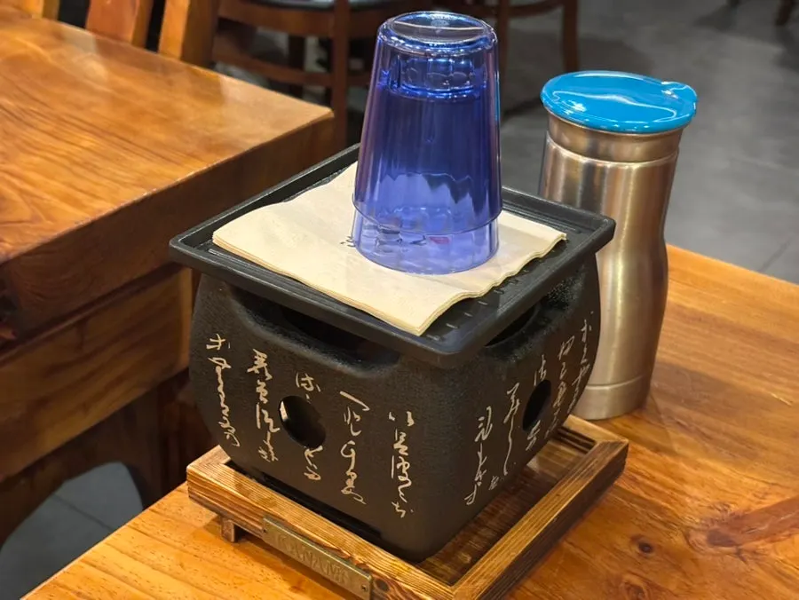 Menu screen viewed on a phone at Hurato Sikdang