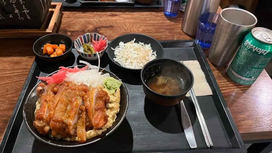 The barbecue chicken rice bowl ordered for the first time