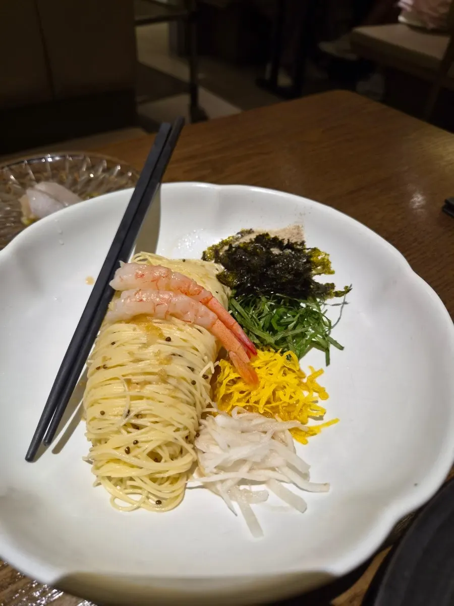 Hanjeongsik course dishes served one by one