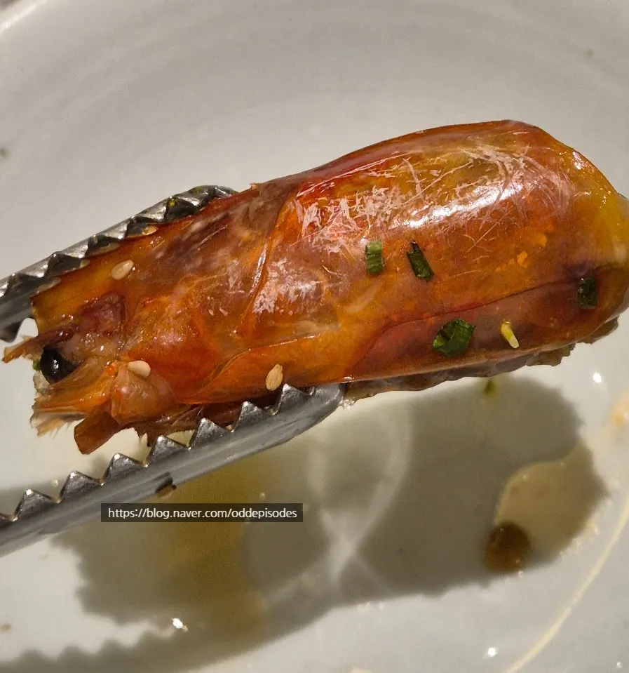 Giant shrimp from the shrimp jang set