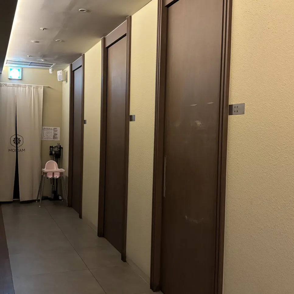 Private room at Modam Dining suited for matchmaking meetings