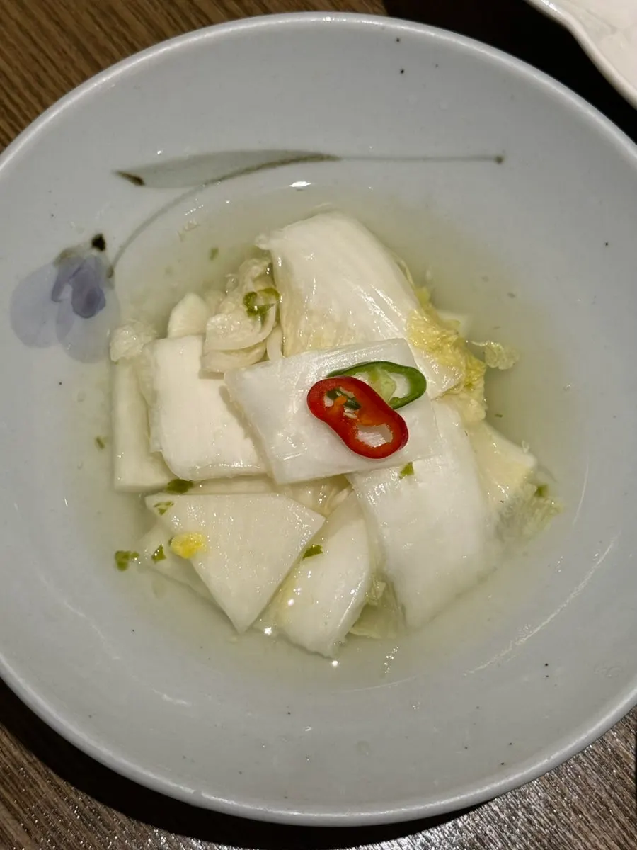 Refreshing cheongyang mul-kimchi