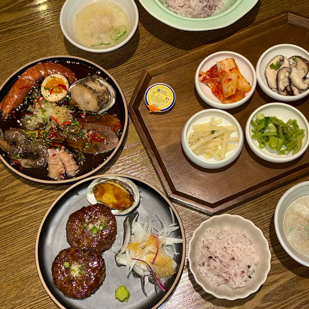 Featured photo of the full course spread at Modam Dining Gwanghwamun