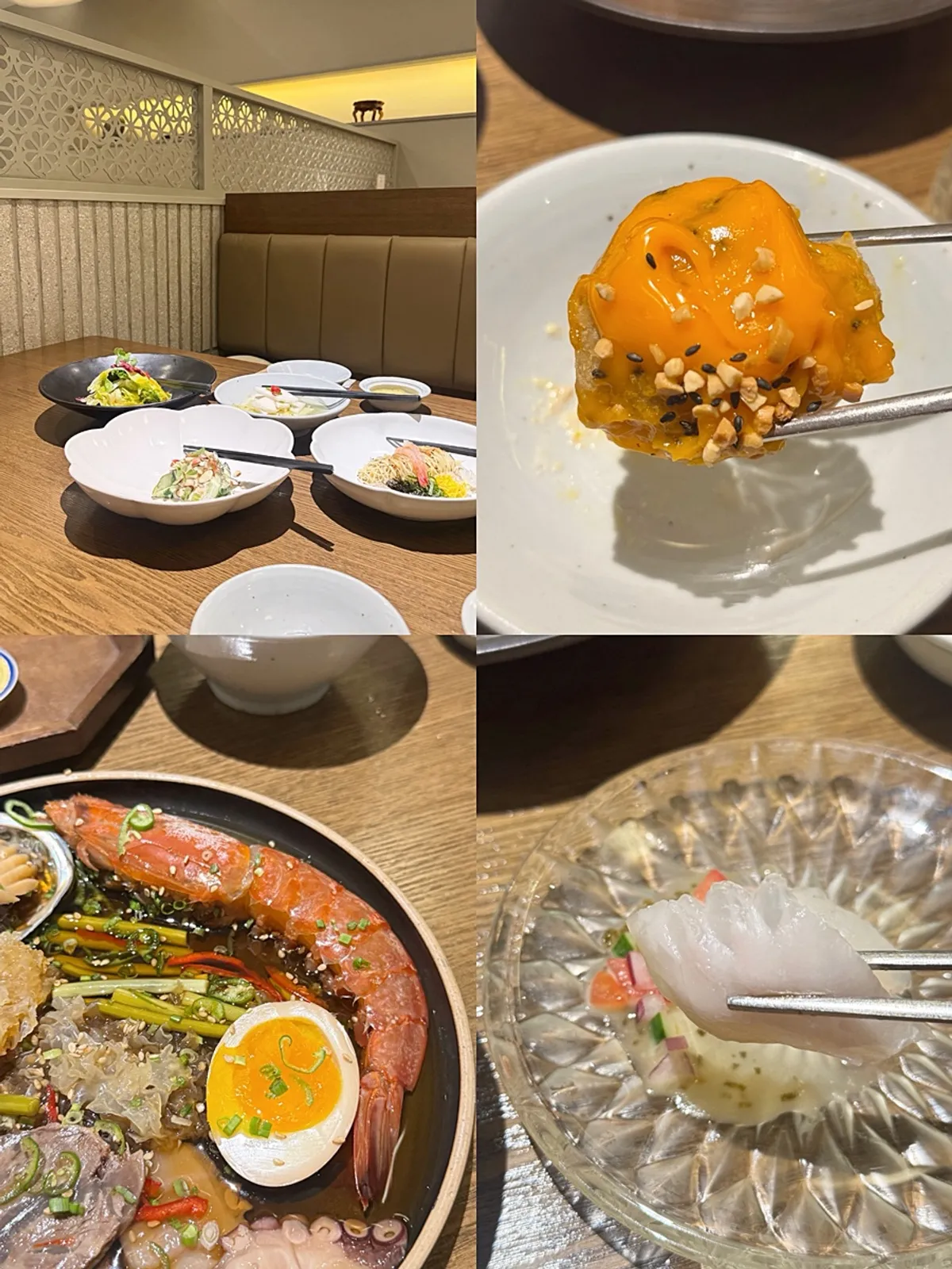 Representative photo of the set meal spread at Modam Dining Gwanghwamun