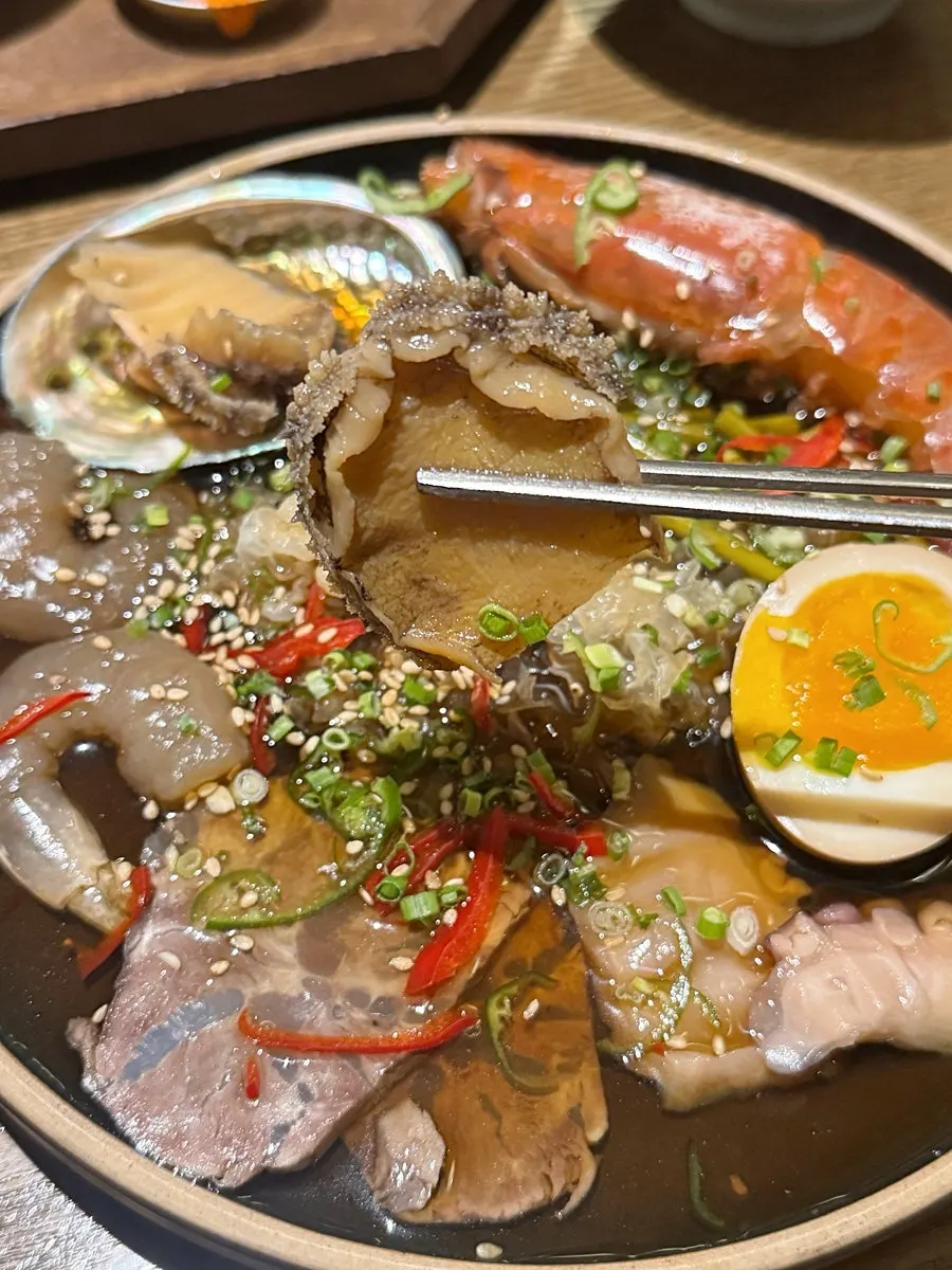 One of the dishes included in the hanjeongsik set