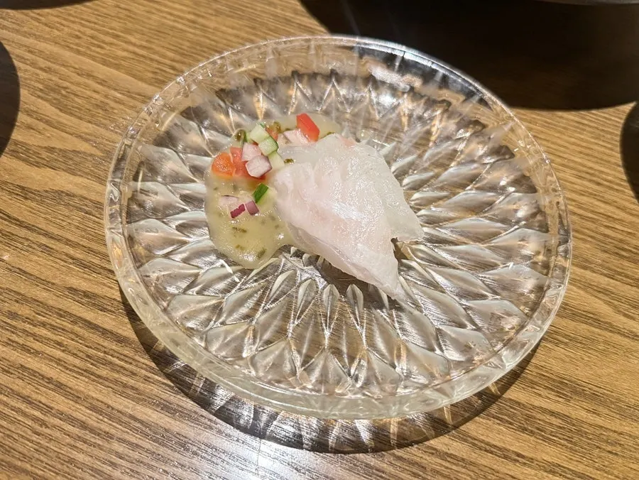 The relaxed start to the hanjeongsik meal