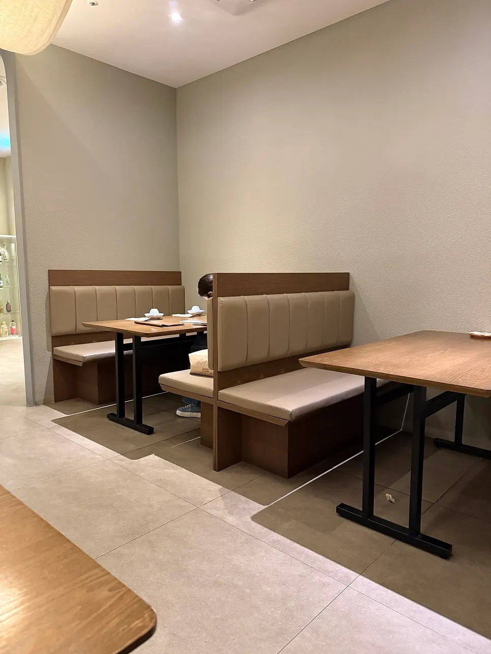 프라이빗한 모담다이닝 광화문점 좌석 전경