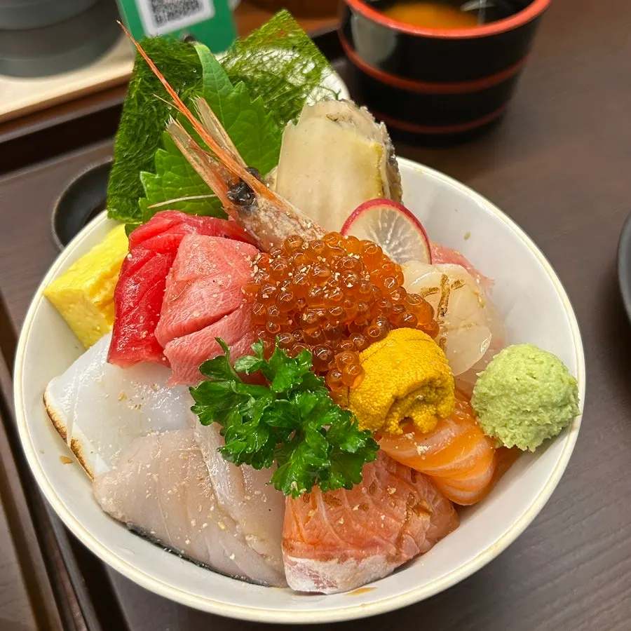 Kaisendon plate right before completion