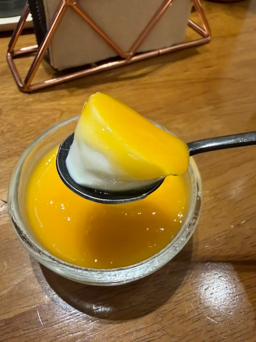 카이센동 식사 후 디저트