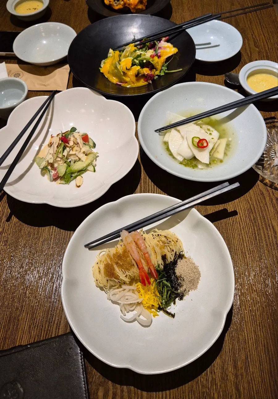 Neat Korean food and kind service