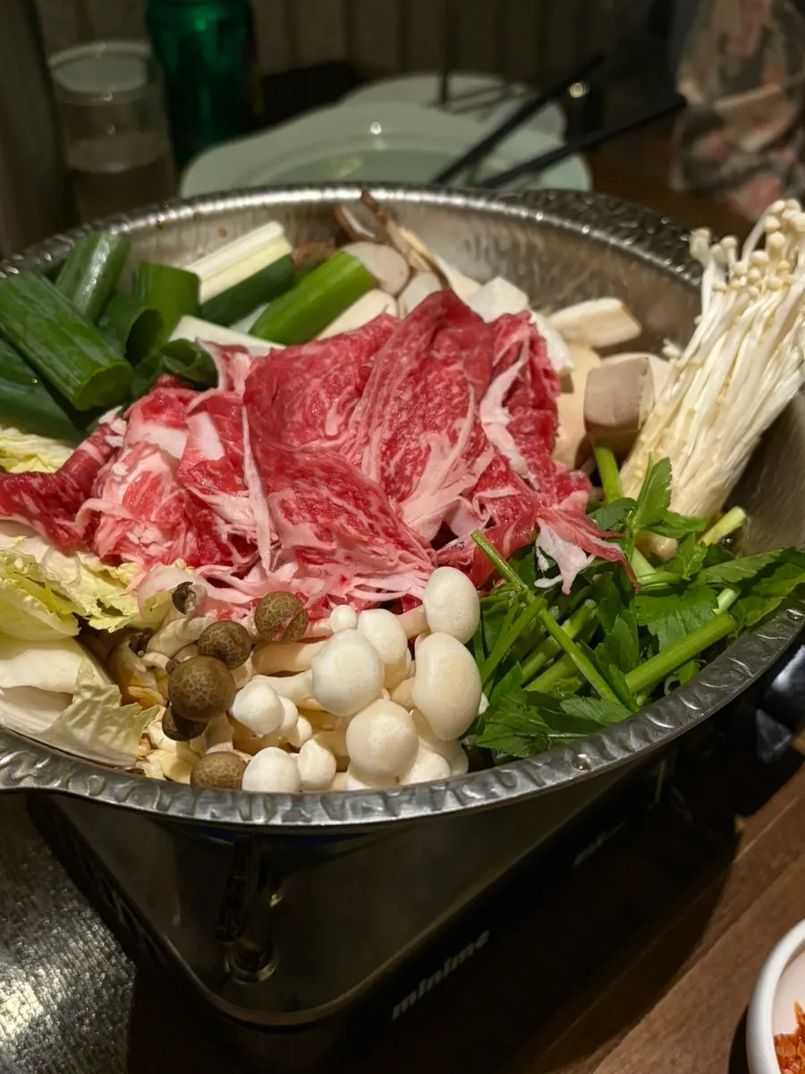 Four neat side dishes served before the main course