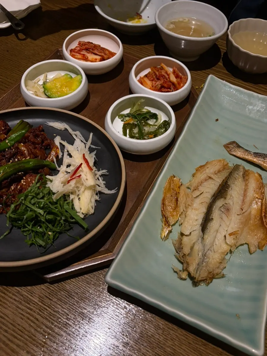 Hanwoo bulgogi hot pot loaded with mushrooms and vegetables