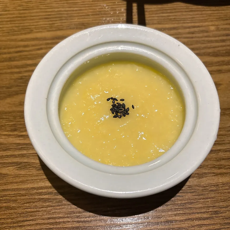 간이 된 계절 녹두죽