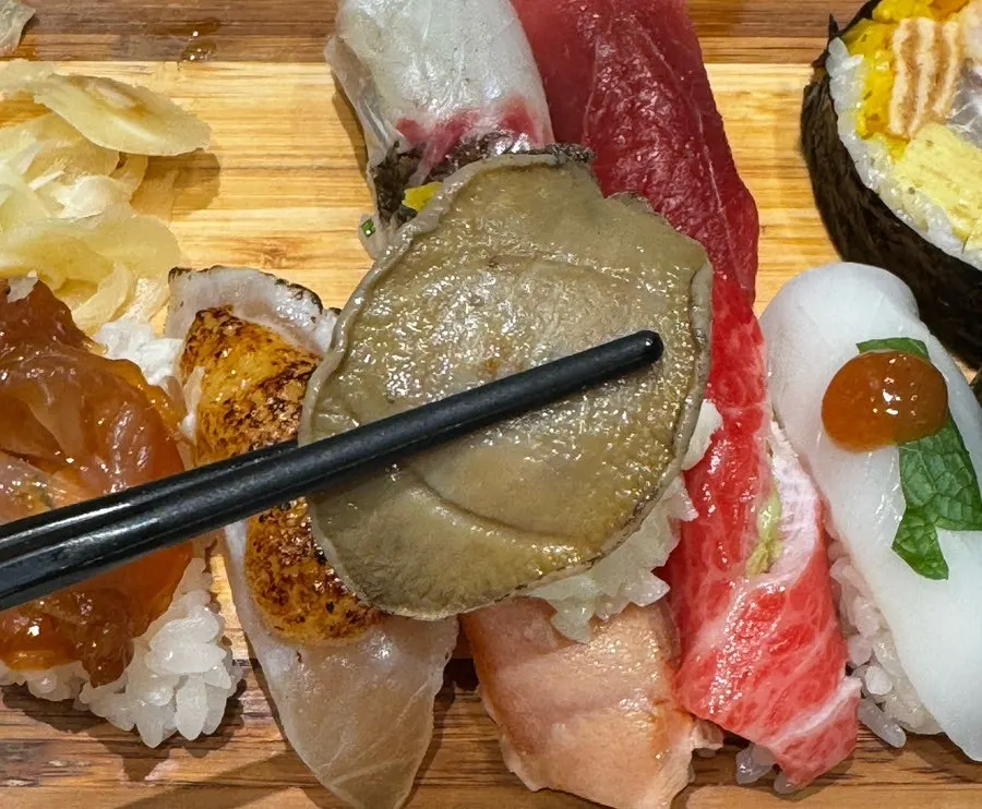 코끼리초밥 B세트 초밥 클로즈업