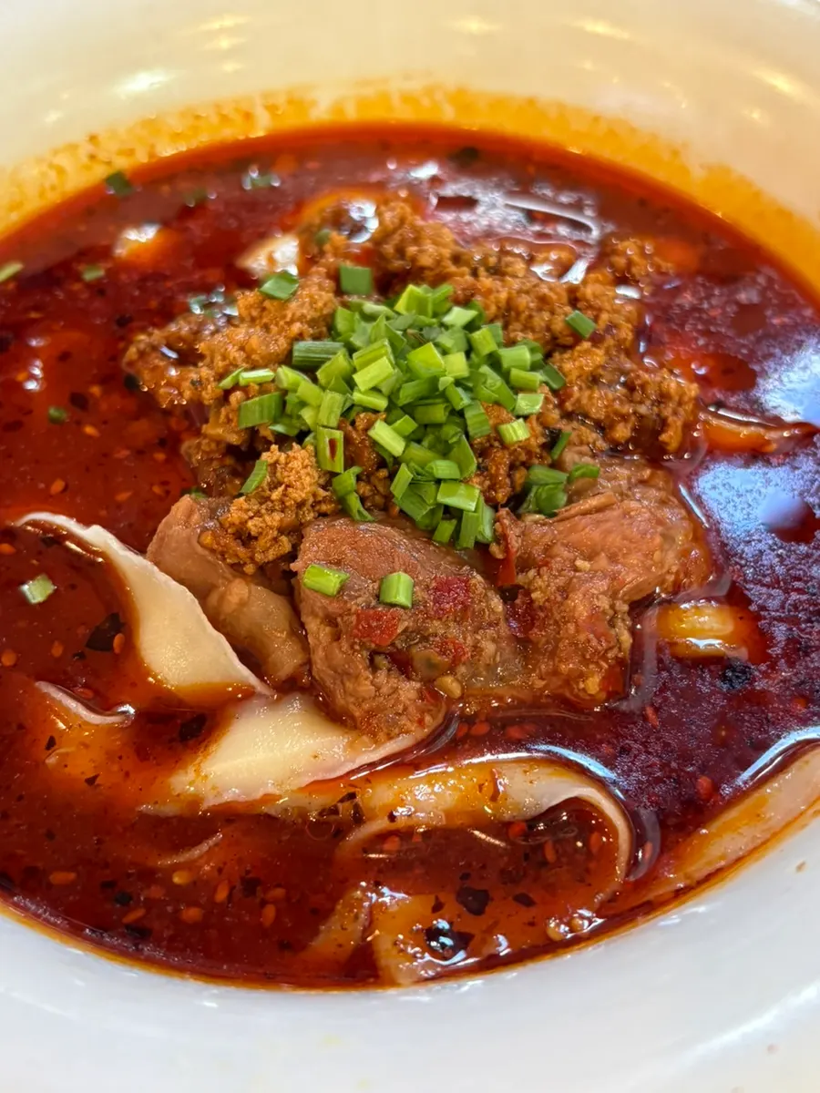 사천식 우육도삭면 한 그릇