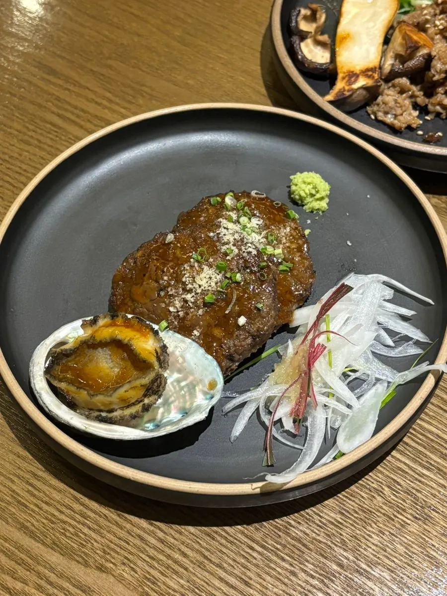전복 떡갈비 정식 한상