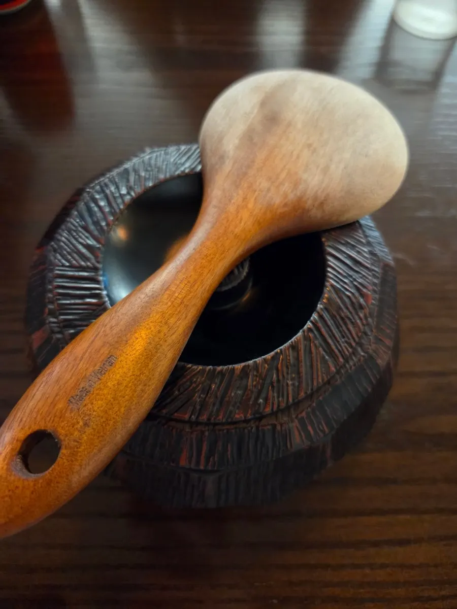 Rice jar served with the meal