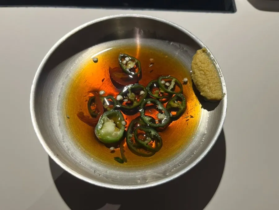 밑반찬으로 나온 잡채