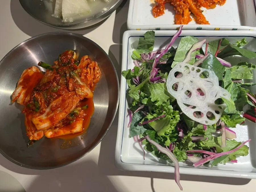 원기옥 기본 반찬 구성