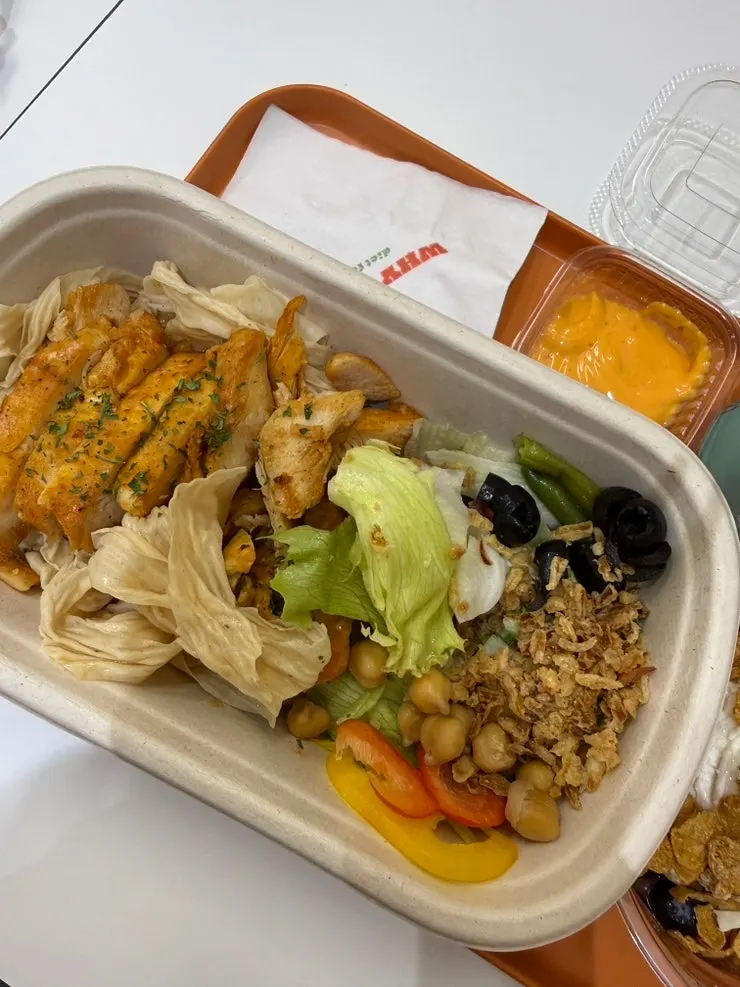 Protein set with added tofu noodles