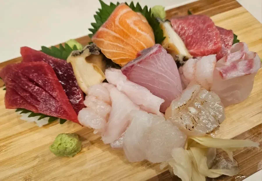 Sashimi platter for two