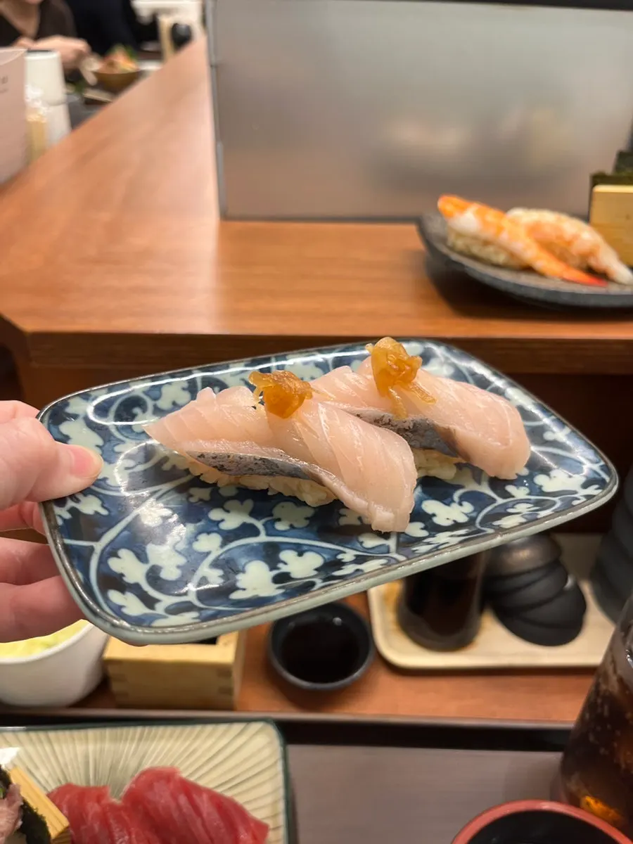 일반 삼치로 나온 삼치 초밥