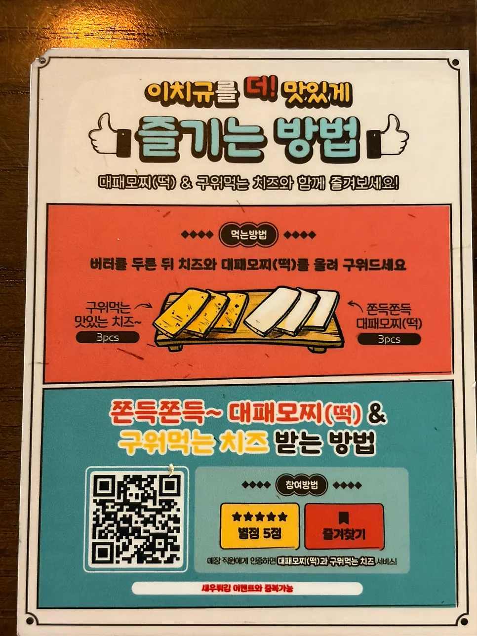 Review event information
