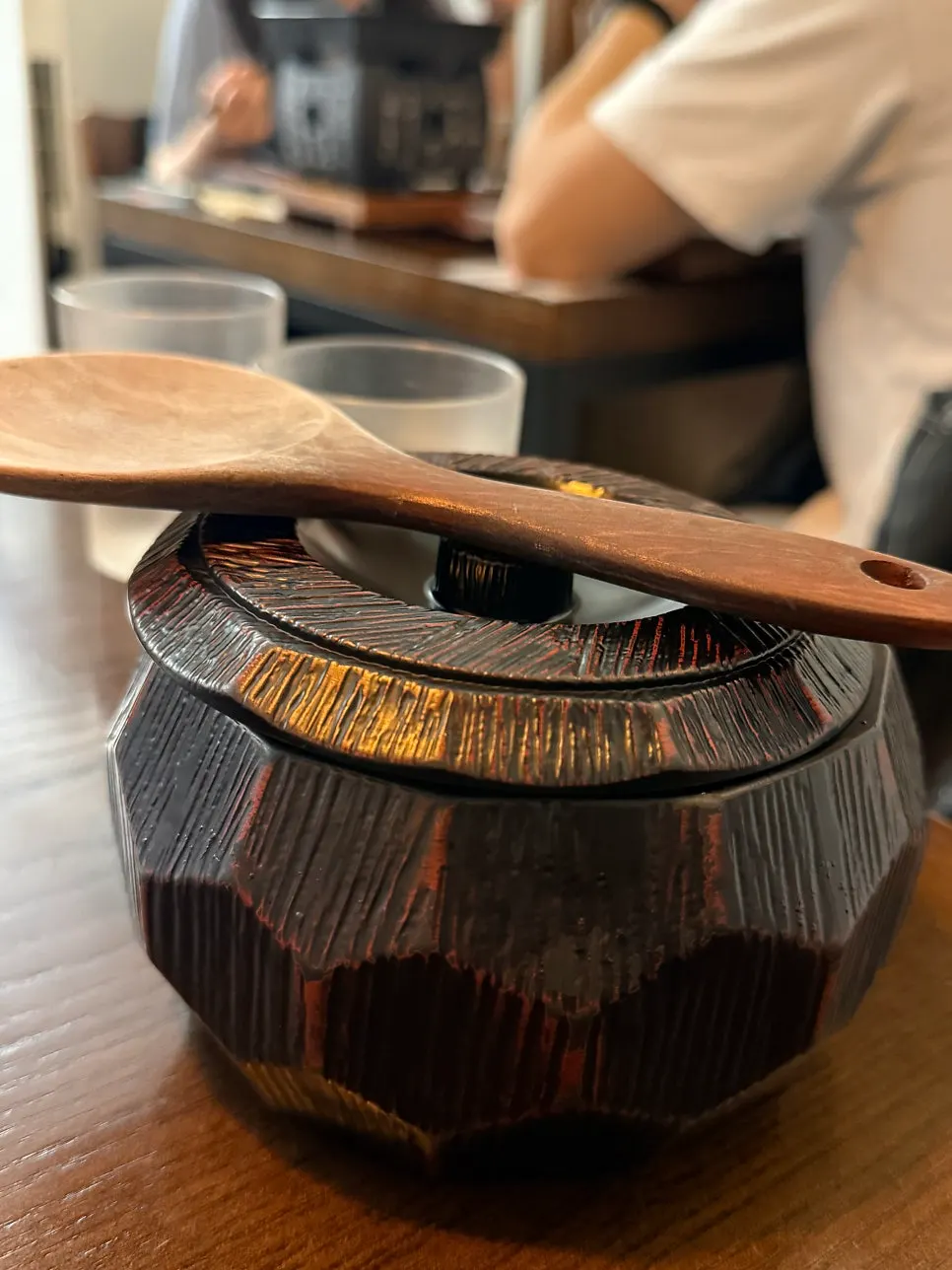 Standard meal accompaniments at Ichigyu Gwanghwamun Branch