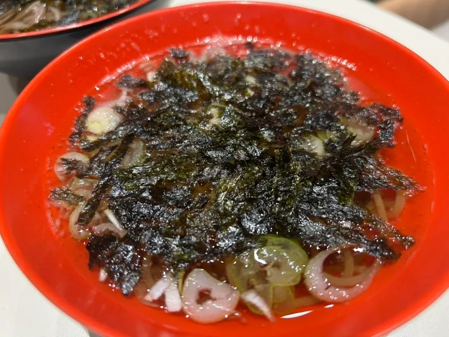 B세트에 함께 나온 냉소바