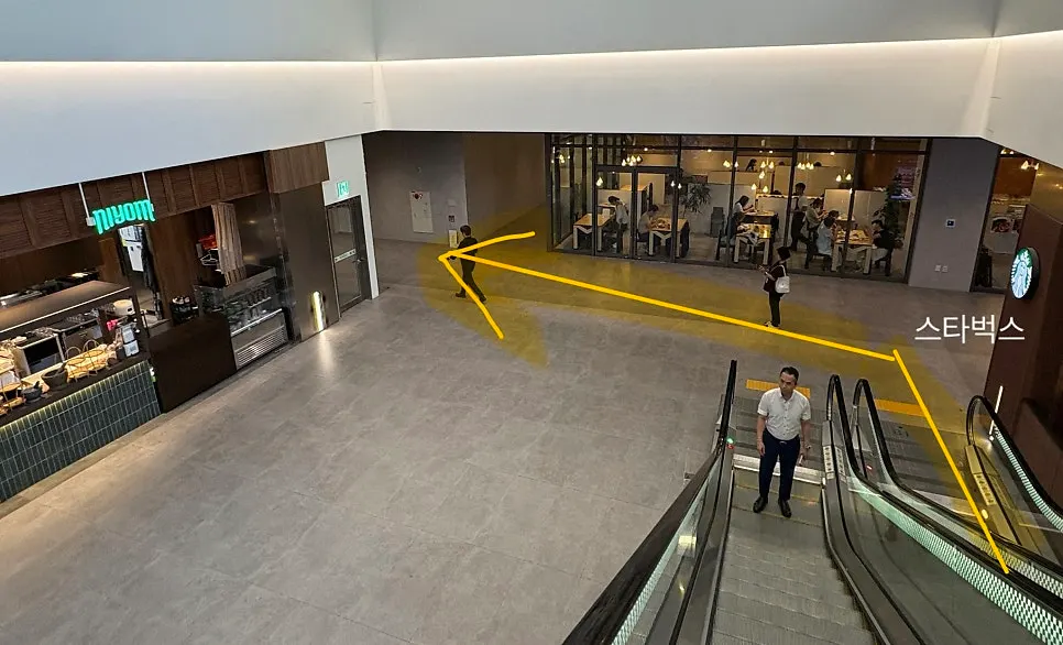Directions to Elephant Sushi on basement 1 of KT Tower