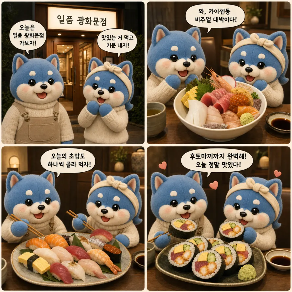 Hero image announcing a visit to Ilpum Gwanghwamun