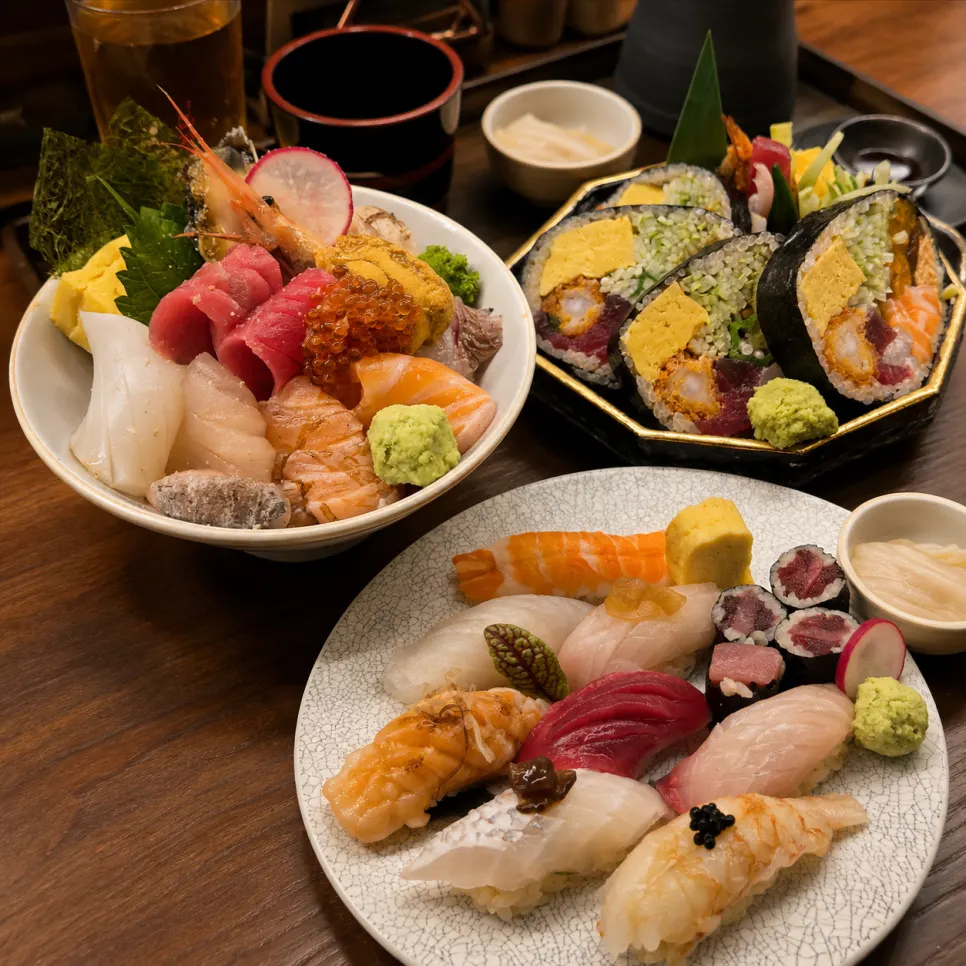 Overall review of Ilpum Gwanghwamun kaisendon and sushi
