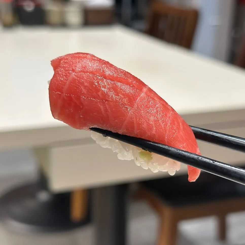 Soft tuna belly sushi
