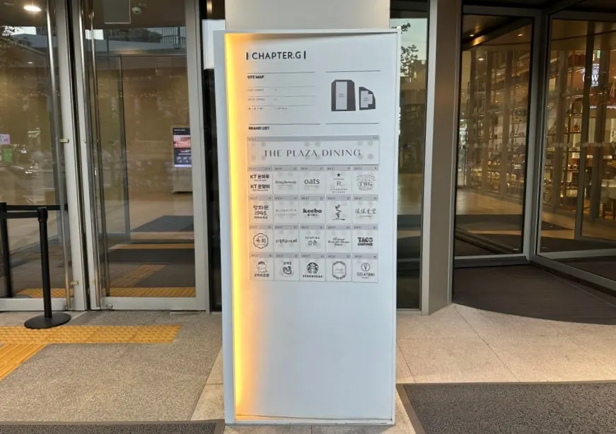 Location information for Elephant Sushi Gwanghwamun