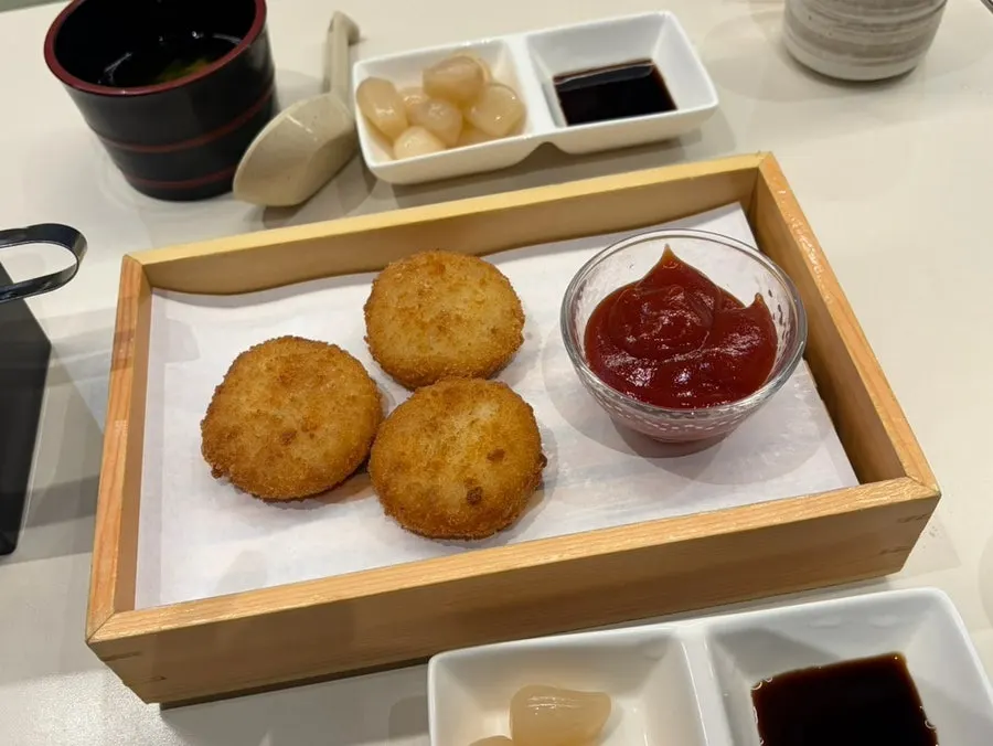 Potato croquette received as a review event item