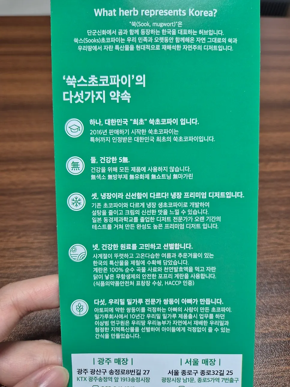 Ssuk's Choco Pie product guide