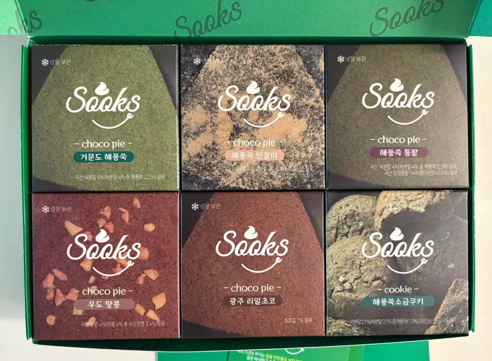The 6-piece gift box from Ssuk's Choco Pie