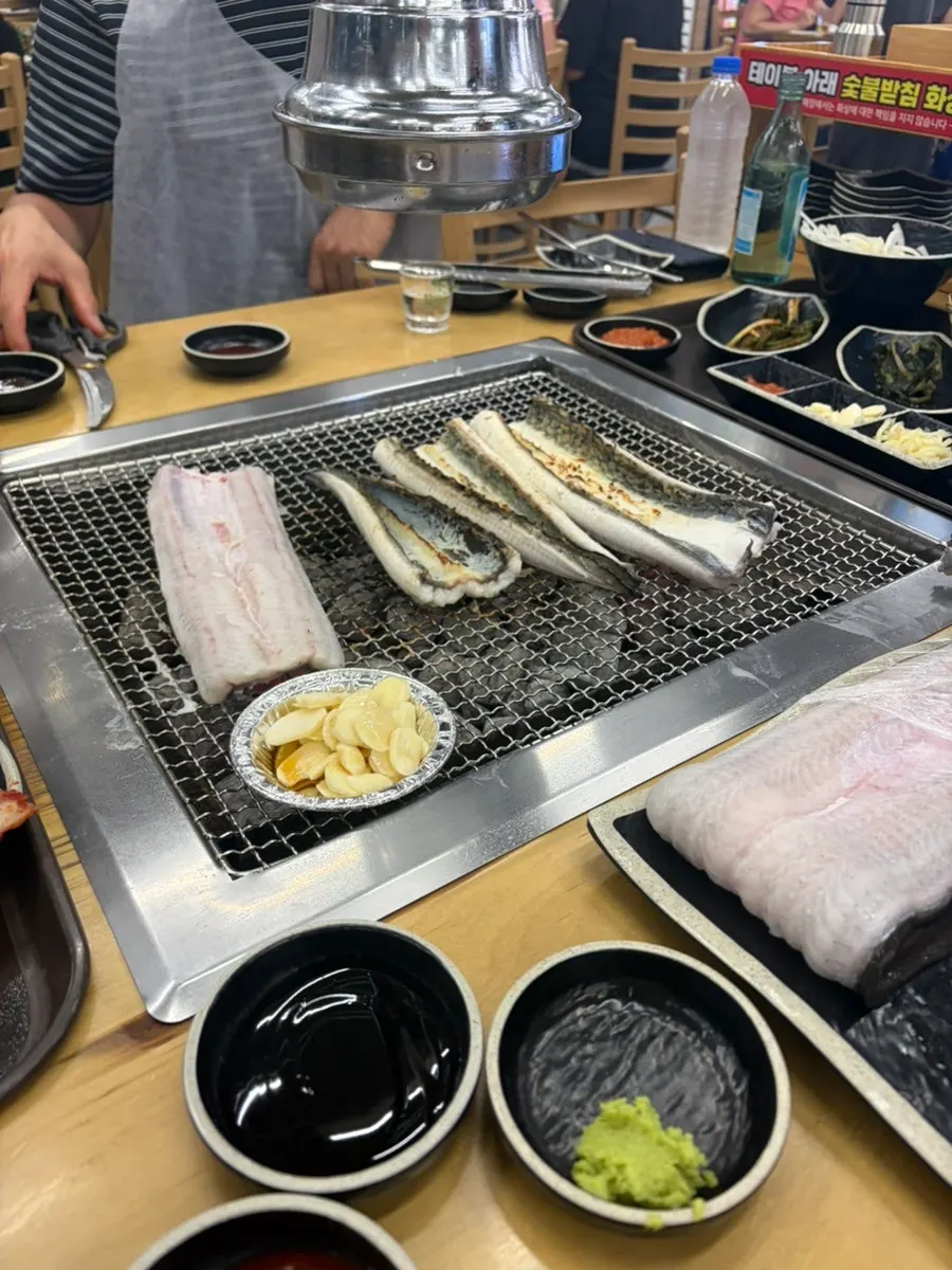A drink to accompany the eel meal