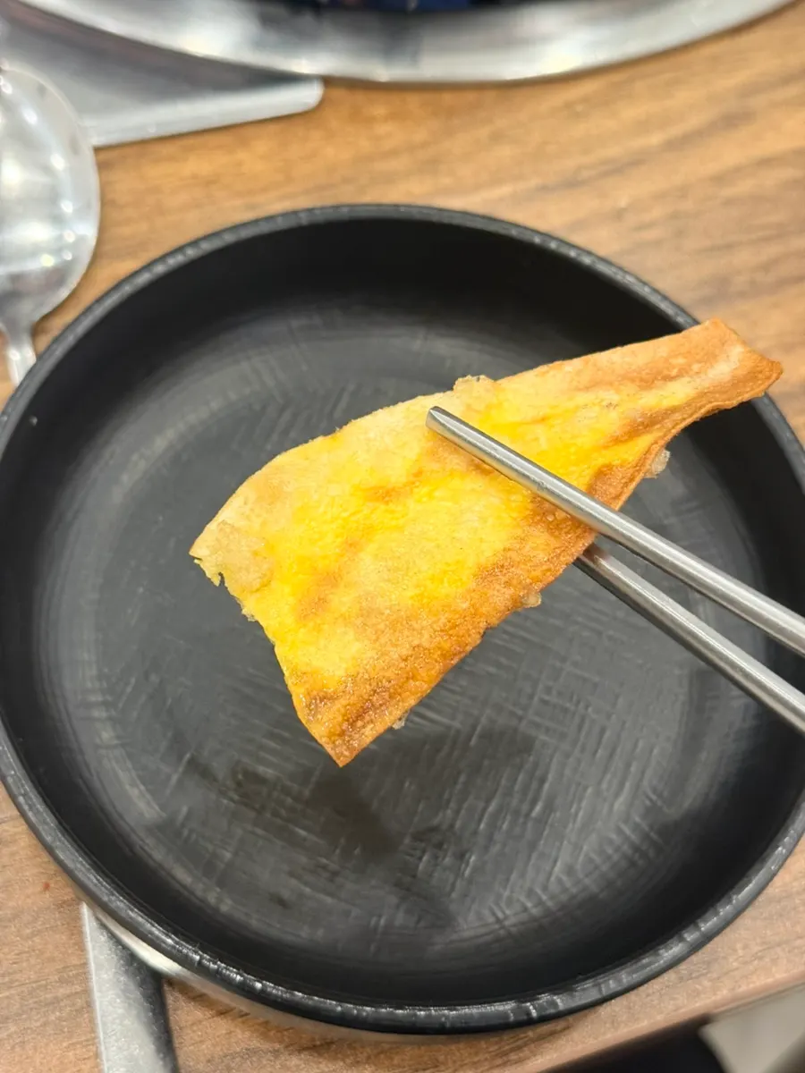 サービスで出たさつまいもチップス
