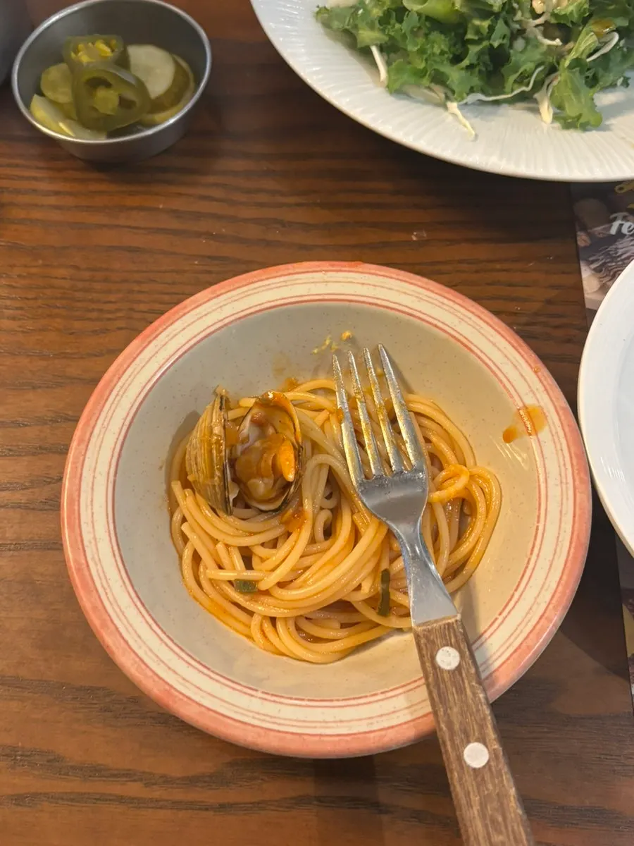매콤 토마토 동죽 파스타