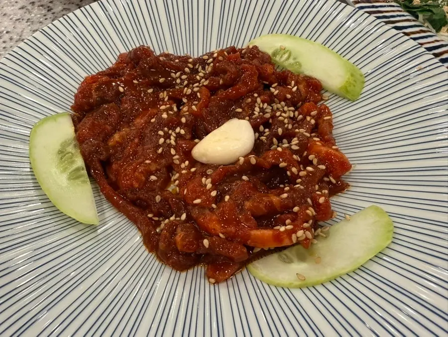 윤기 도는 명절잡채