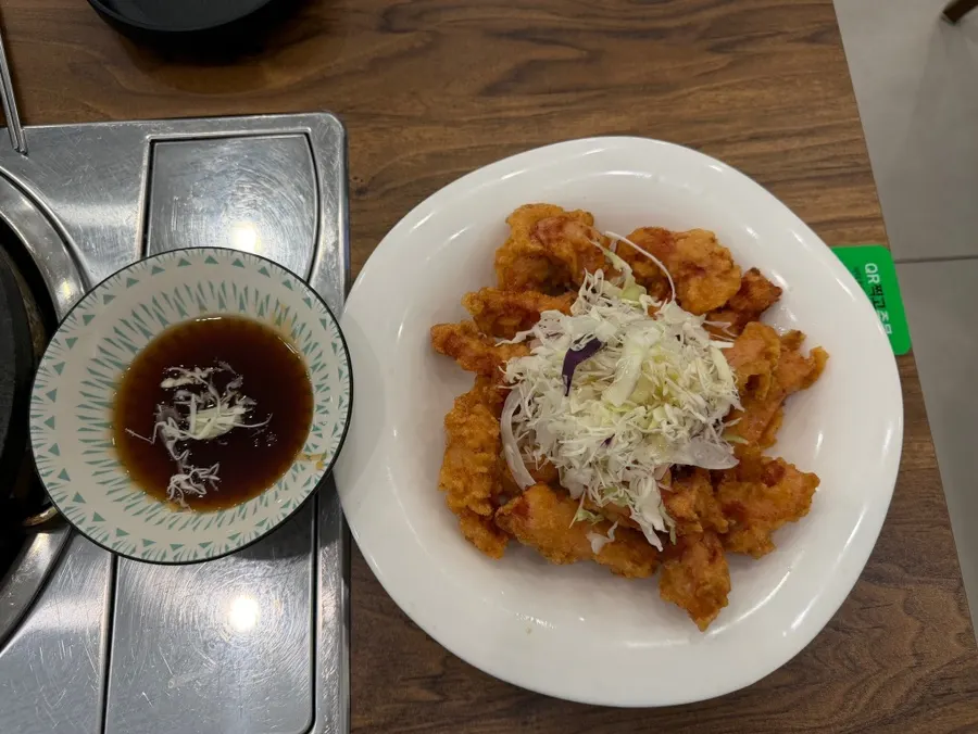 바삭한 탕수육 하프 메뉴