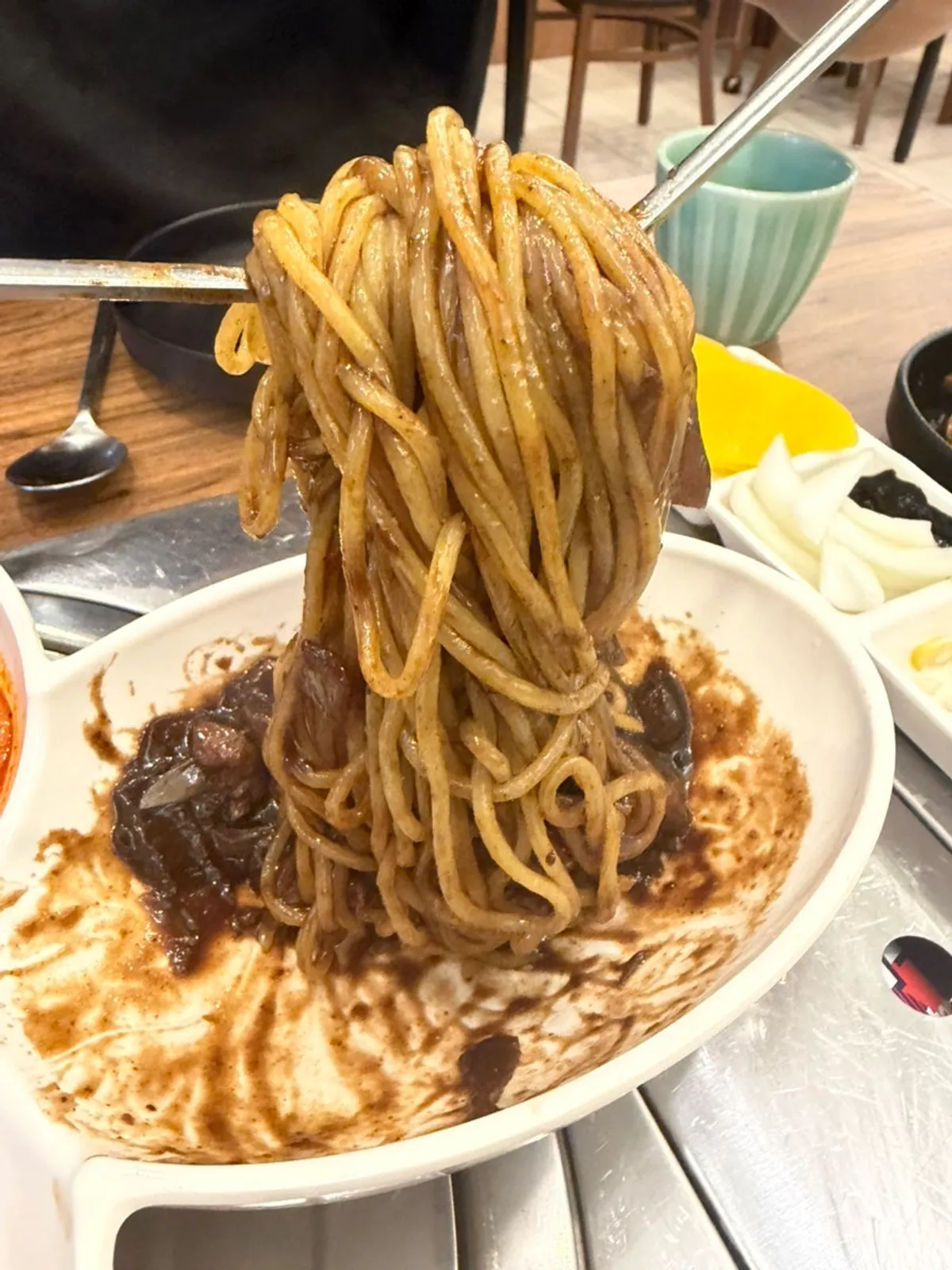 One-person set with jjajang, jjamppong, and tangsuyuk