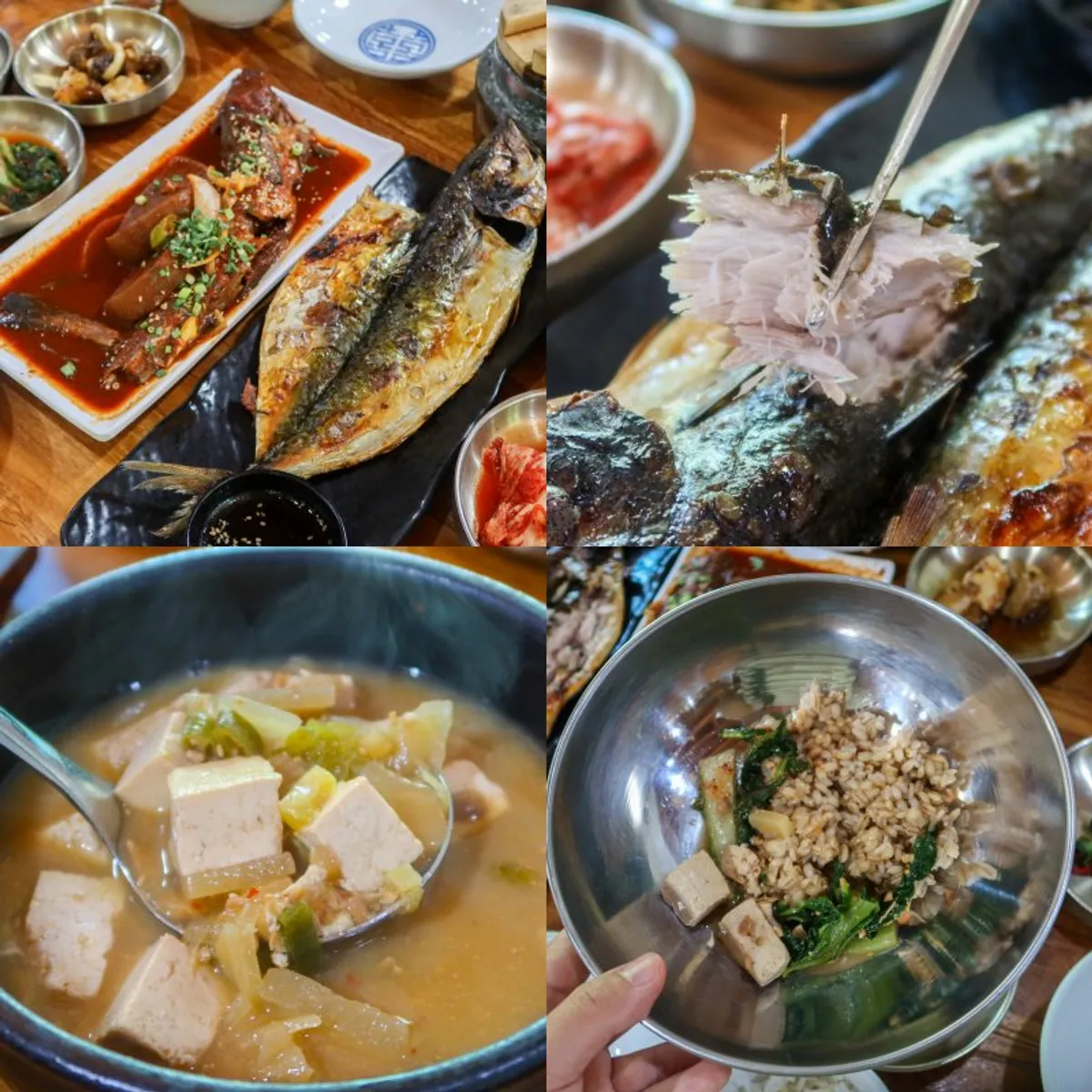 Bomseol hanjeongsik full table spread