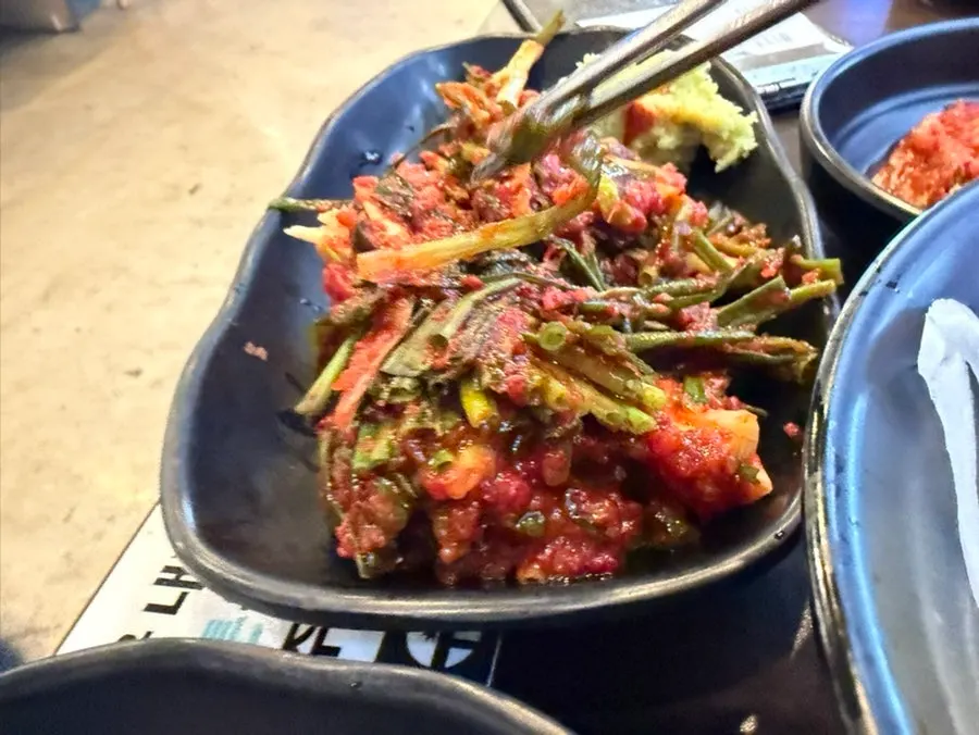 Eel tteokgalbi received from the review event