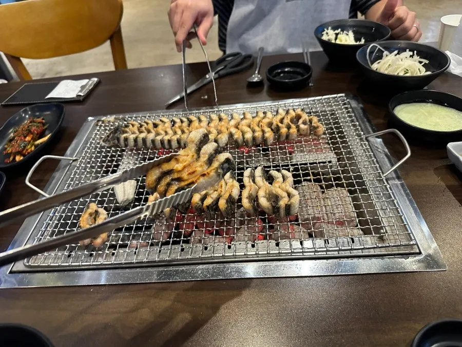 香ばしく焼けたうなぎ