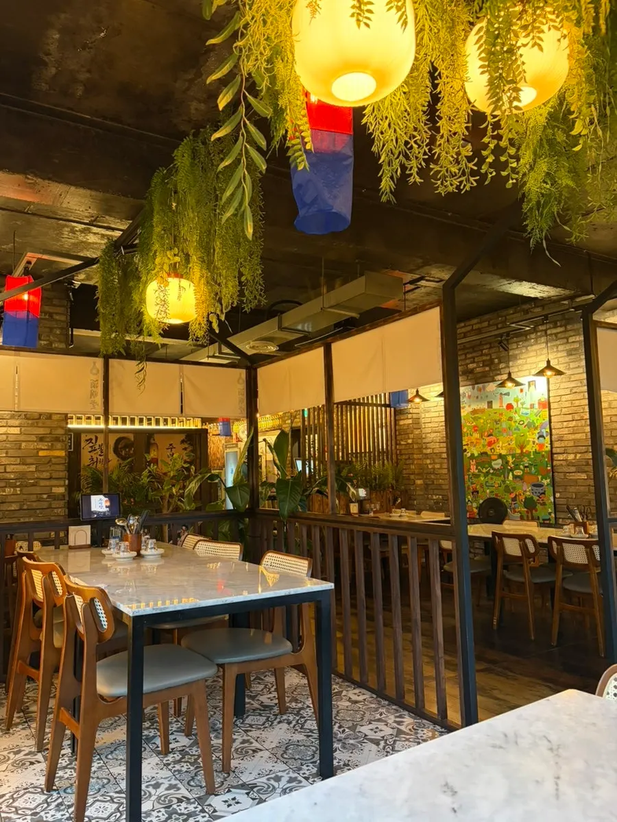 Interior space at Ju Myeongdang