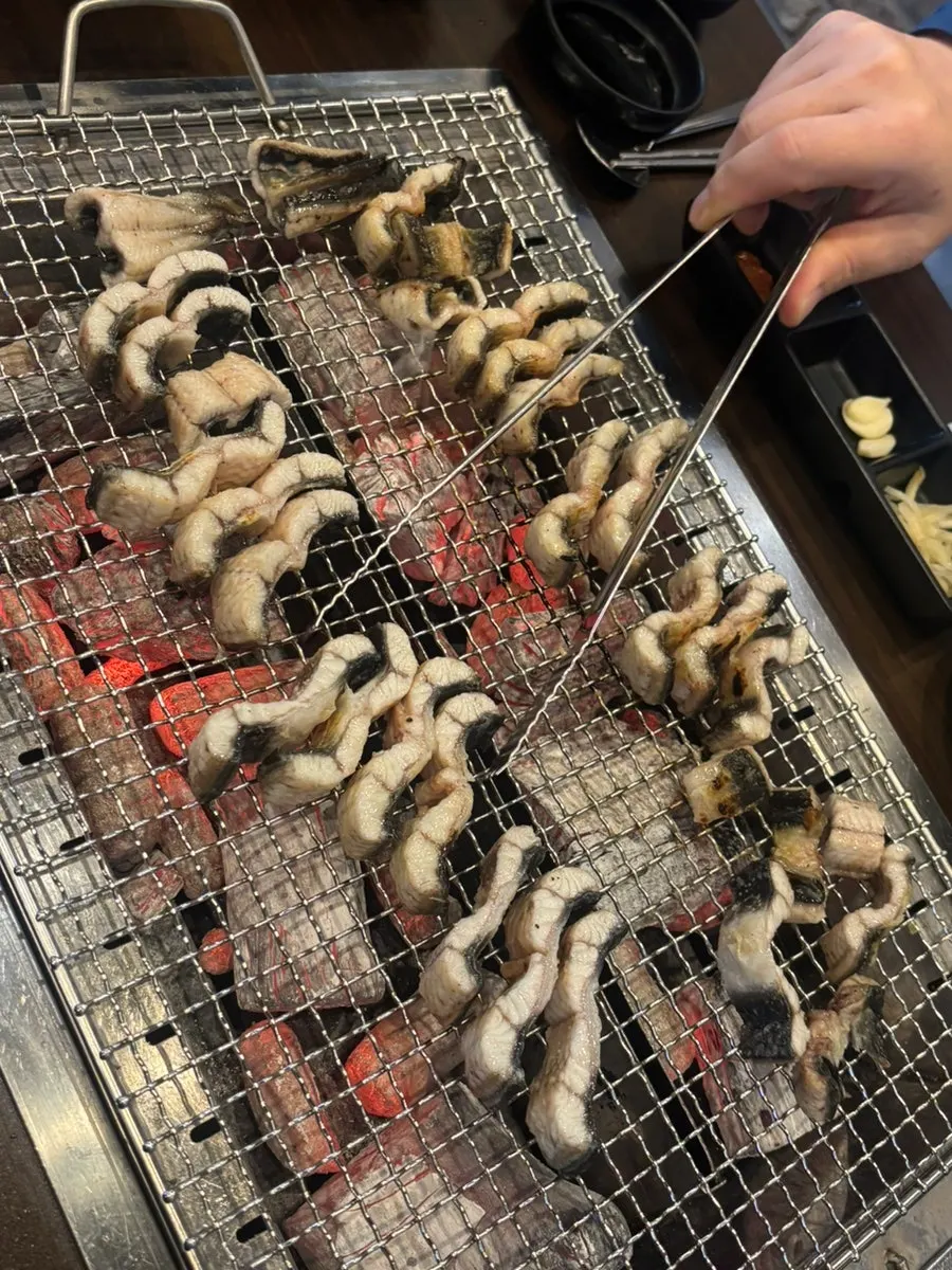 Subtly aromatic grilled eel